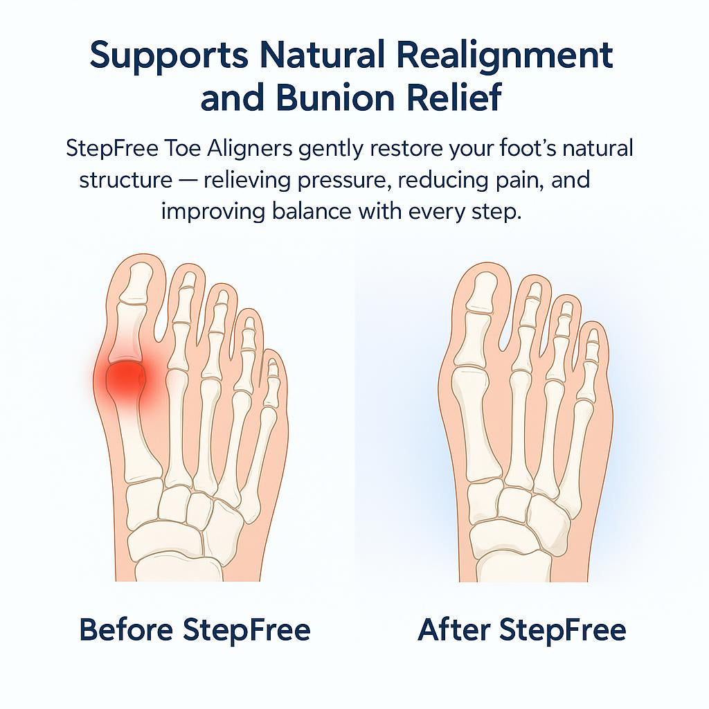 StepFree Silicone Realignment Device